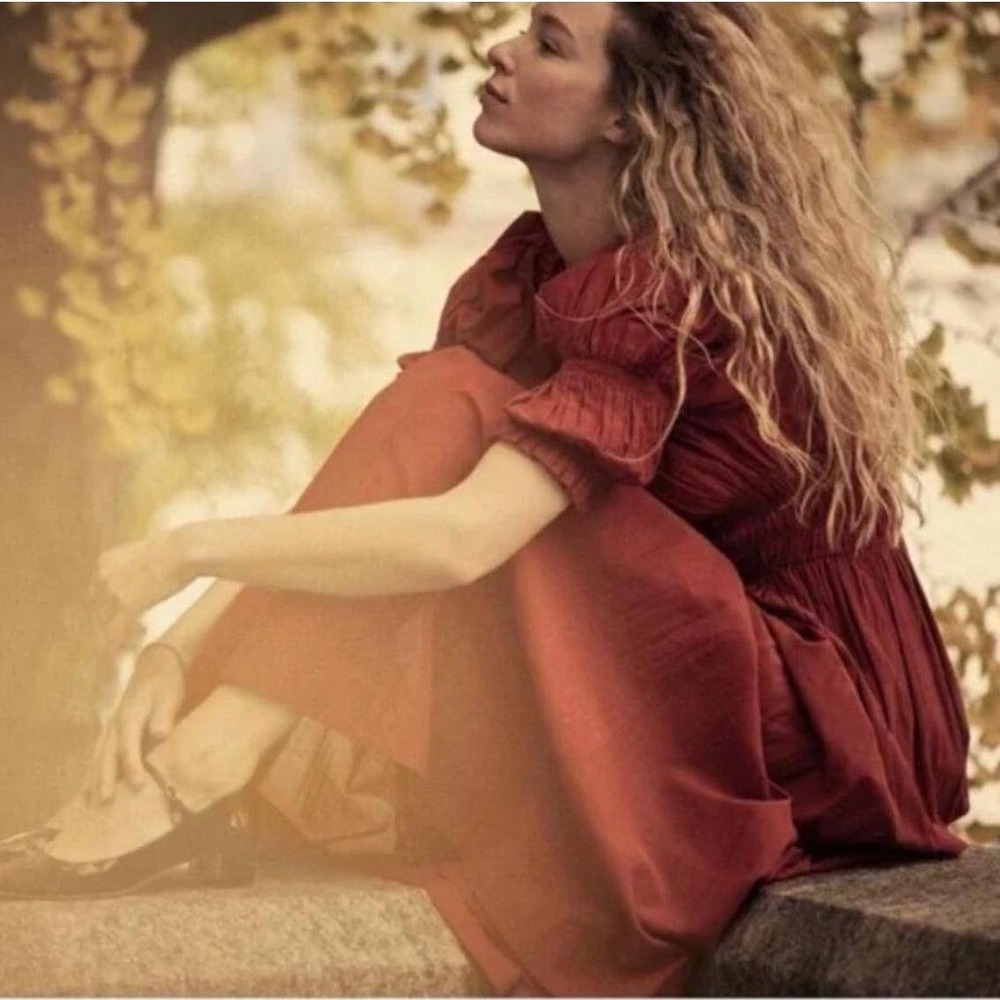 Doen Rust Midi Dress